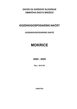 GGN GGE Mokrice Osnutek