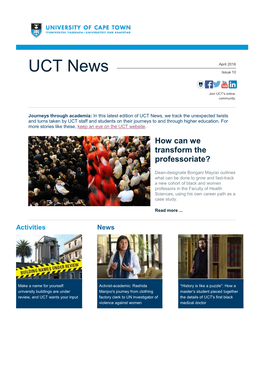 UCT News Issue 10
