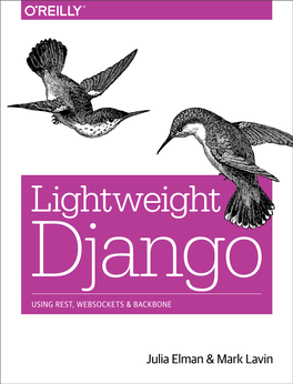 Lightweight Django USING REST, WEBSOCKETS & BACKBONE