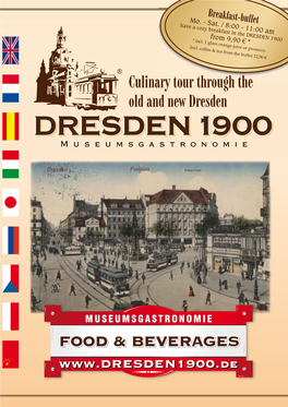 Culinary Tour Through the Old and New Dresden