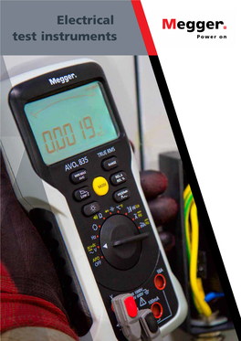 Electrical Test Instruments New Products