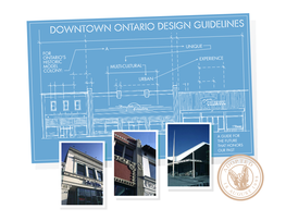 Downtown Design Guidelines Is One Are an Adjunct to the City Development Code