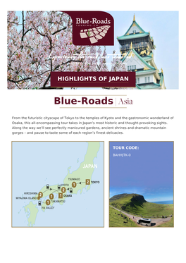 Blue-Roads | Asia