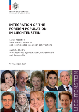 Integration of the Foreign Population in Liechtenstein