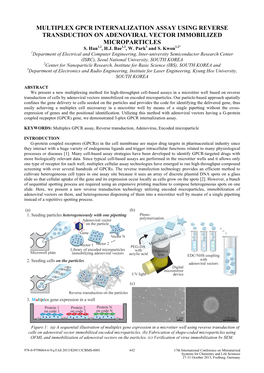 Multiplex Gpcr Internalization Assay Using Reverse Transduction on Adenoviral Vector Immobilized Microparticles S