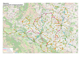 Übersicht: Linienverläufe Im Regionalverkehr