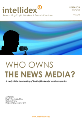 Who Owns the News Media?