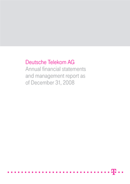 Financial Statement 2008