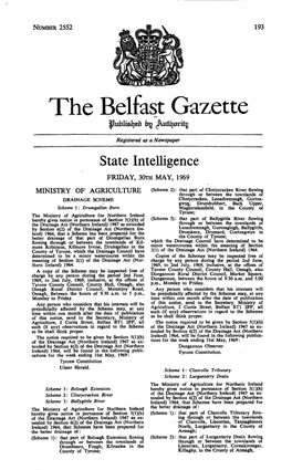 The Belfast Gazette