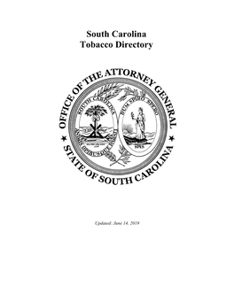South Carolina Tobacco Directory