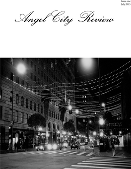 Issue One July 2015 Angel City Review 2 | ANGEL CITY REVIEW POETS WRITERS