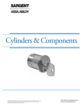 Cylinders & Components