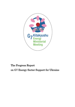 The Progress Report on G7 Energy Sector Support for Ukraine