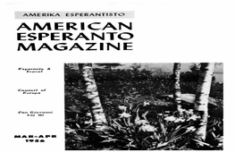 American Esperanto Magazine