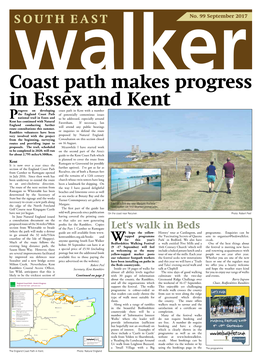 Coast Path Makes Progress in Essex and Kent