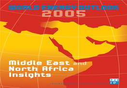 Middle East North Africa Insights WORLD ENERGY OUTLOOK