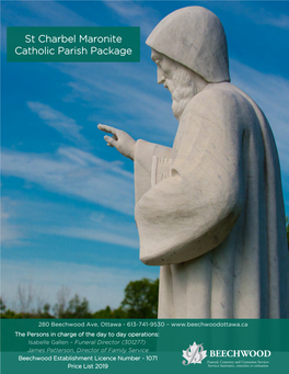 St Charbel Maronite Catholic Parish Package