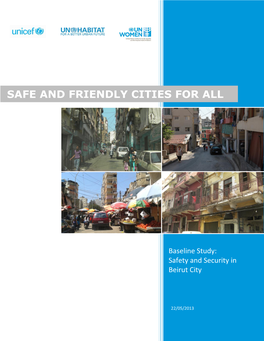 Safe and Friendly Cities for All