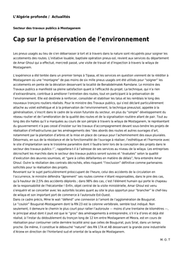 Cap Sur La Préservation De L'environnement: Toute L'actualité