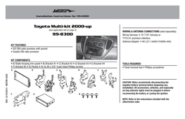 Toyota Multi-Kit 2000-Up 99-8300