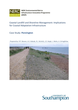 Coastal Landfill and Shoreline Management: Implications for Coastal Adaptation Infrastructure