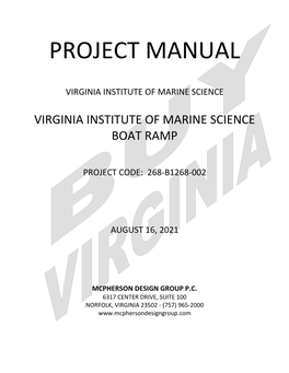 Project Manual