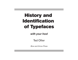 Type ID and History
