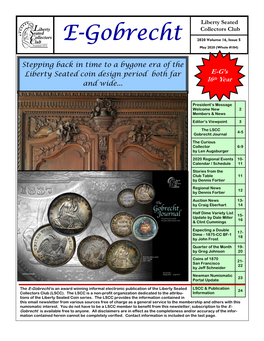 E-Gobrecht 2020 Volume 16, Issue 5 May 2020 (Whole #184)