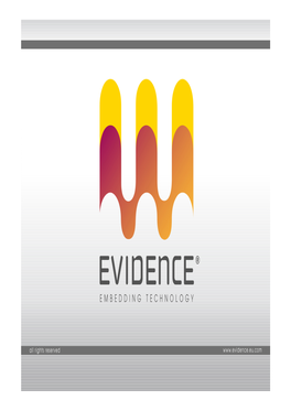 Evidence Company Description …And Future Challenges