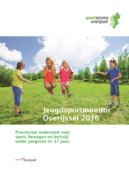 Factsheet Jeugdsportmonitor Overijssel 2016