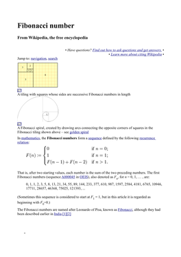 Fibonacci Number