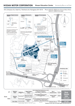 Map(Access by Train/Bus)