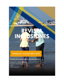 Revista Inclusiones Issn 0719-4706 Volumen 7 – Número Especial – Octubre/Diciembre 2020