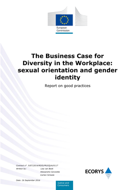 Sexual Orientation and Gender Identity Report on Good Practices