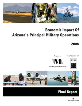 Economic Impact of Arizona's Principal Military Operations