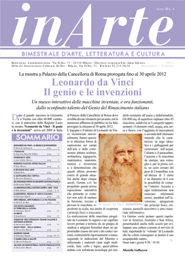Leonardo Da Vinci Il Genio E Le Invenzioni