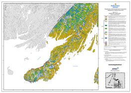 SURFICIAL GEOLOGY " a " " E " " R Eastern Newfoundland " 48°0' " a " " Y