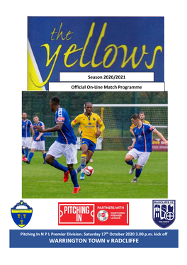 WARRINGTON TOWN V RADCLIFFE