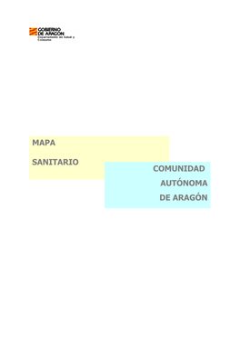 Mapa Sanitario Comunidad Autónoma De Aragón