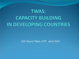 TWAS Fellowships Worldwide