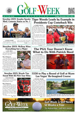 Tiger Woods Leads by Example in Presidents Cup Comeback