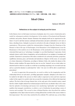 Ideal Cities