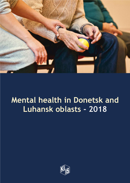 Mental Health in Donetsk and Luhansk Oblasts - 2018