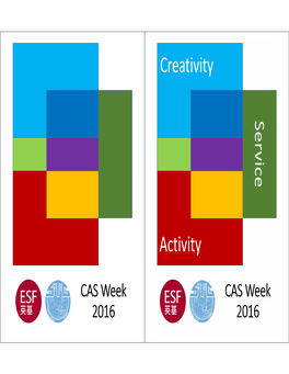 Creativity Activity Service