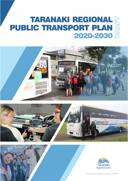 Draft Taranaki Regional Public Transport Plan 2020-2030