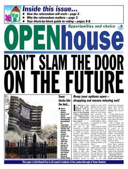 Open House Feb 2002 Issue 6 (PDF 607KB)