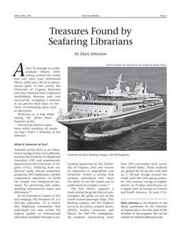 Treasures Found by Seafaring Librarians