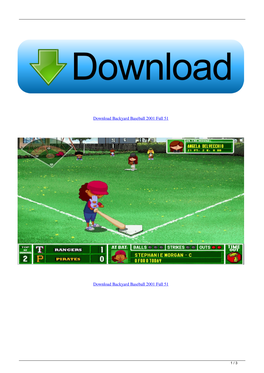 Download Backyard Baseball 2001 Full 51