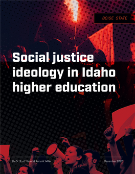 Social Justice Ideology in Idaho Higher Education