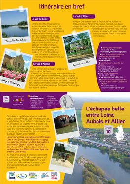 L'échappée Belle, Entre Loire, Aubois Et Allier